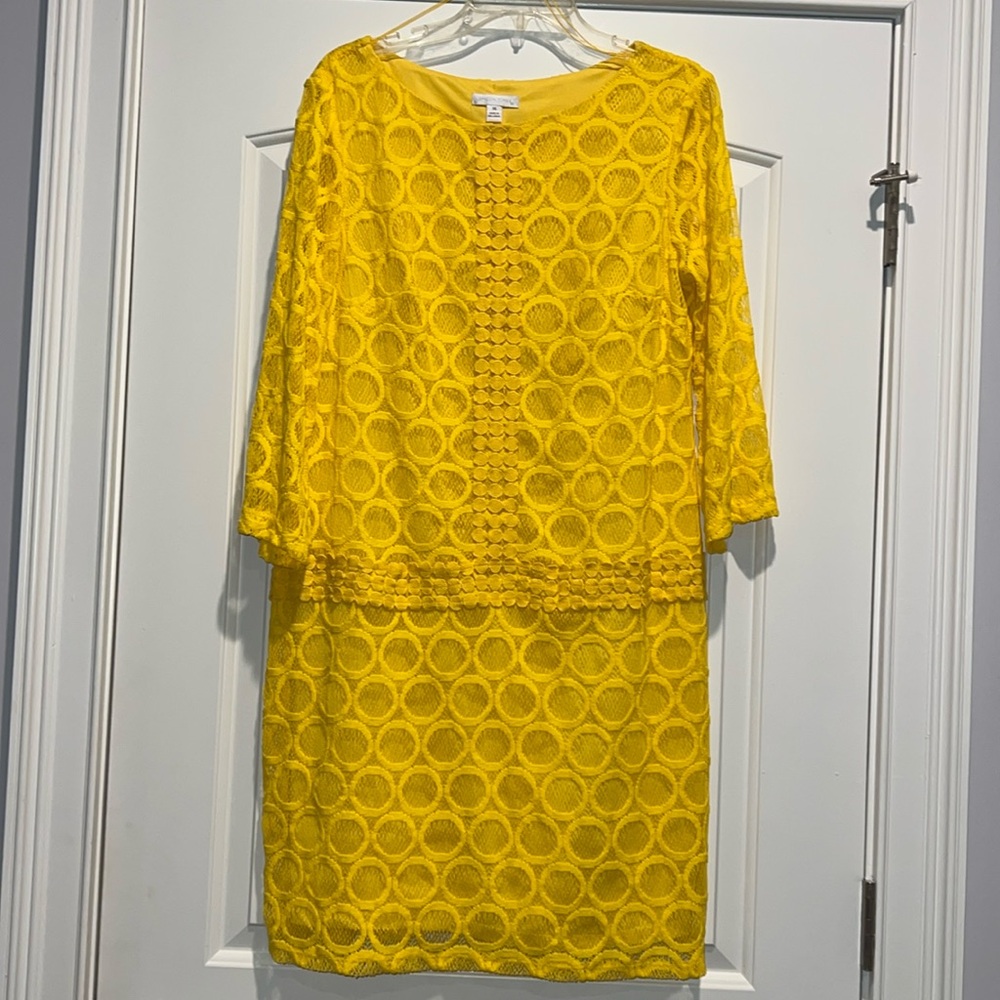Women’s Yellow Lace Dress